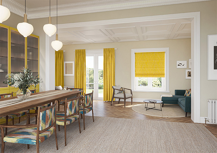 Cascade, Sunstone - Twist&Fit Roman Blind - Image 6